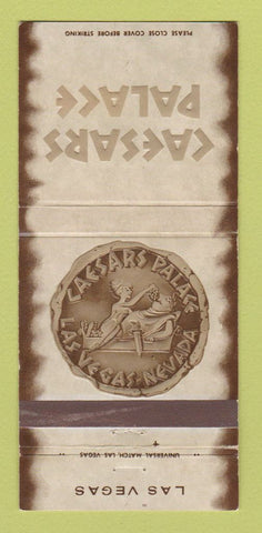 Matchbook Cover - Caesar's Palace Casino Las Vegas NV 30 Strike