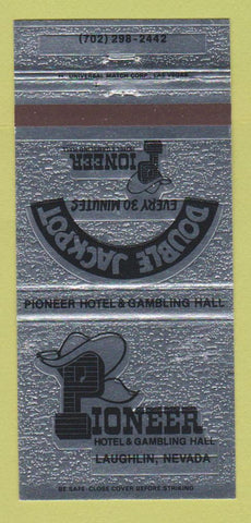 Matchbook Cover - Pioneer Hotel Casino Laughlin NV 30 Strike