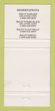 Matchbook Cover - Bally's Grand Casino Atlantic City NJ 30 Strike