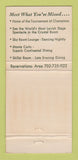 Matchbook Cover - Desert Inn Country Club Casino Las Vegas NV #1 30 Strike