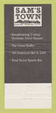 Matchbook Cover - Sam's Town Casino Kansas City MO 30 Strike