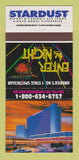 Matchbook Cover - Stardust Hotel Casino Las Vegas NV Enter The Night 30 Strike