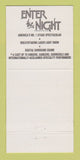 Matchbook Cover - Stardust Hotel Casino Las Vegas NV Enter The Night 30 Strike
