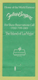 Matchbook Cover - Tropicana Hotel Casino Las Vegas NV 30 Strike