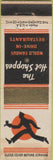 Matchbook Cover - Hot Shoppes Drive Ins Washington DC PA Midget