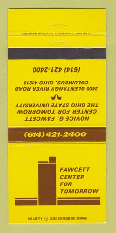 Matchbook Cover - Ohio State University Fawcett Center Columbus OH 30 Strike