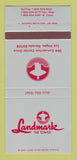 Matchbook Cover - Landmark Tower Hotel Casino Las Vegas NV  30 Strike