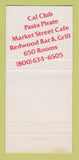 Matchbook Cover - Sam Boyd's California Hotel Casino Las Vegas NV 30 Strike