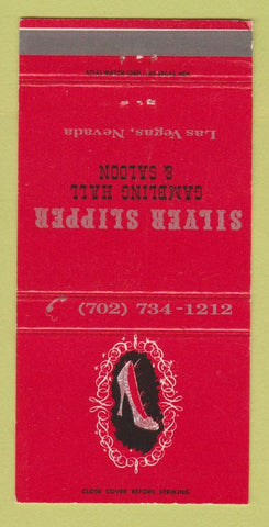 Matchbook Cover - Silver Slipper Casino Las Vegas NV 30 Strike