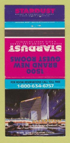 Matchbook Cover - Stardust Casino Las Vegas NV 30 Strike