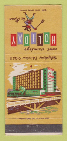 Matchbook Cover - Newt Crumley's Holiday Casino Reno NV 30 Strike