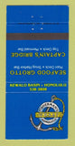 Matchbook Cover - Fisherman's Wharf Honolulu Hawaii 30 Strike