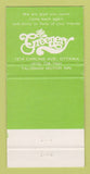 Matchbook Cover - The Greenery Talisman Motor Inn Ottawa ON WEAR 30 Strike
