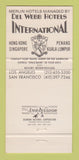 Matchbook Cover - Sahara Hotel Casino Las Vegas NV 30 Strike