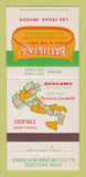 Matchbook Cover - Battista's Hole in the Wall Italian Las Vegas NV 30 Strike