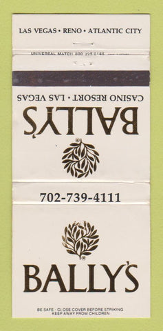 Matchbook Cover - Bally's Casino Resort Las Vegas NV WEAR 30 Strike