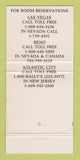 Matchbook Cover - Bally's Casino Resort Las Vegas NV WEAR 30 Strike