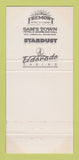Matchbook Cover - Sam Boyd's California Hotel Casino Las Vegas NV 30 Strike