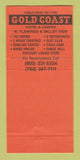 Matchbook Cover - Gold Coast Casino Las Vegas NV 30 Strike
