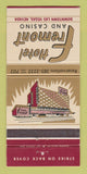 Matchbook Cover - Hotel Fremont Las Vegas NV 30 Strike