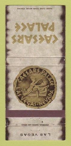 Matchbook Cover - Caesar's Palace Casino Las Vegas NV 30 Strike