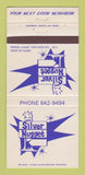 Matchbook Cover - Silver Nugget Casino Las Vegas NV 30 Strike