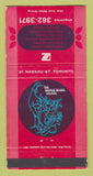 Matchbook Cover - George Brown College Toronto ON WORN 30 Strike
