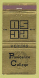 Matchbook Cover - Providence College RI 1969 30 Strike
