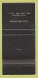 Matchbook Cover - The Four Winds Columbus OH 30 Strike
