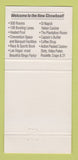 Matchbook Cover - Showboat Hotel Casino Las Vegas NV 30 Strike