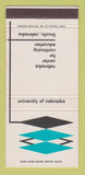 Matchbook Cover University of Nebraska Lincoln NE Continuing Education 30 Strike