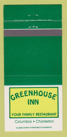 Matchbook Cover - Greenhouse Inn 30 Strike