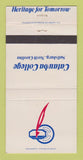 Matchbook Cover - Catawba College Salisbury NC 30 Strike