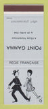 Matchbook Cover - Point Gamma 1966 France SAMPLE