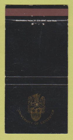 Matchbook Cover - University of Leicester UK WEAR 30 Strike