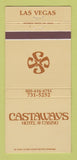 Matchbook Cover - Castaways Hotel Casino Las Vegas NV 30 Strike