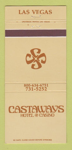 Matchbook Cover - Castaways Hotel Casino Las Vegas NV 30 Strike