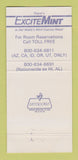 Matchbook Cover - Del Webb's Mint Casino Las Vegas NV 30 Strike