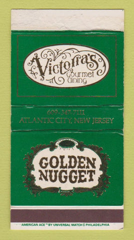 Matchbox - Golden Nugget Casino Atlantic City NJ