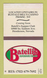 Matchbox - Batelli's Ristorante Italiano Henderson NV
