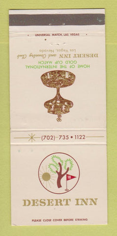 Matchbook Cover - Desert Inn Country Club Casino Las Vegas NV WEAR 30 Strike