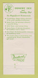 Matchbook Cover - Desert Inn Country Club Casino Las Vegas NV WEAR 30 Strike