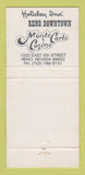 Matchbook Cover - Holiday Inn Monte Carlo Casino Reno NV 30 Strike