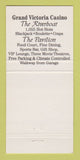 Matchbook Cover - Grand Victoria Casino Elgin IL 30 Strike