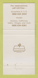 Matchbook Cover - MGM Grand Hotel Las Vegas NV Caruso's 30 Strike