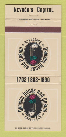 Matchbook Cover - Ormsby House and Casino Carson City NV WEAR 30 Strike