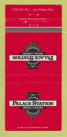 Matchbook Cover - Palace Station Hotel Casino Las Vegas NV 30 Strike