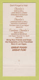 Matchbook Cover - Arizona Charlie's Hotel Casino Las Vegas NV 30 Strike