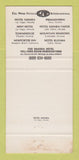 Matchbook Cover - Del Webb's Sahara Hotel Casino Las Vegas NV 30 Strike