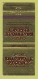 Matchbook Cover - Caesars Boardwalk Regency Casino Atlantic City NJ 30 Strike